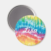 Custom Tie Dye Magnet Magneet (Voorkant / Achterkant)