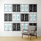 Custom Trade Show Backdrop Wandkleed (In Situ (horizontaal))