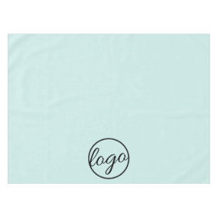 Custom Trade Show Business Logo Turquoise Tafelkleed