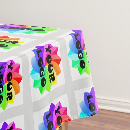 Custom Trade Show Tablecloth Custom Logo Business Tafelkleed (Voorbeeld)