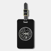 Custom Tree of Life Bagagelabel (Voorkant verticaal)