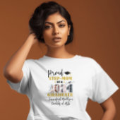 Custom Trots Stap Moeder Foto 2024 Afstuderen T-shirt