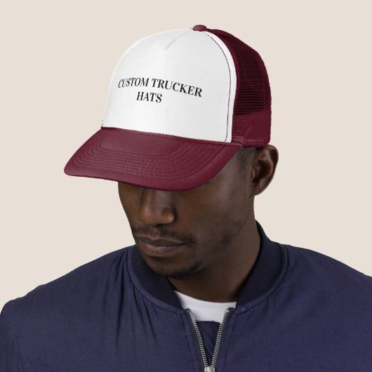 CUSTOM TRUCKER HOEDEN TRUCKER PET (In situ)