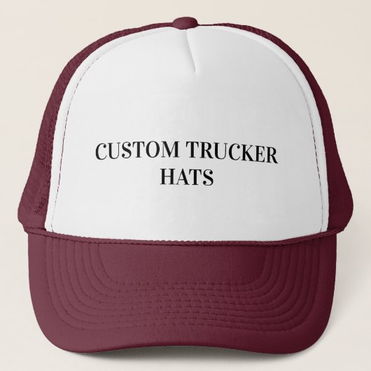 CUSTOM TRUCKER HOEDEN TRUCKER PET (Voorkant)