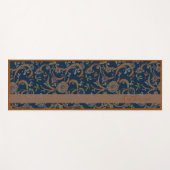 CUSTOM Tumeric + Ginger Swirl Motif Yoga Mat (Voorkant (horizontaal))