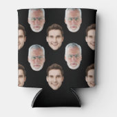 Custom Two Face 20e 30e 40e 50e verjaardagsfeestje Blikjeskoeler (Voorkant)