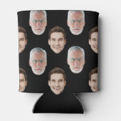 Custom Two Face 20e 30e 40e 50e verjaardagsfeestje Blikjeskoeler (Achterkant)