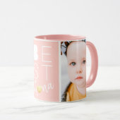 Custom Two Photo Best Nana Mug (Devant droit)