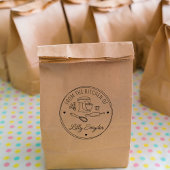 Custom uit de keuken 	rubberstempel