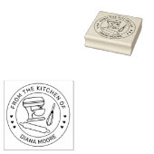 Custom uit de keuken 	rubberstempel (Gestempeld)