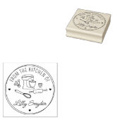 Custom uit de keuken 	rubberstempel (Gestempeld)