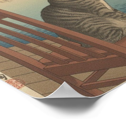 Custom Ukiyo-e Style Poster (Hoek)