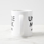 Custom Uncle Mok Nieuwe baby Zwangerschapsaankondi (Achterkant)