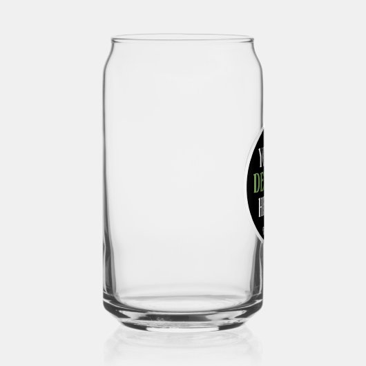 custom, unique, sleek & minimalist blikvorm glas (Rechts)