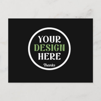 custom, unique, sleek & minimalist hershey®'s kiss briefkaart