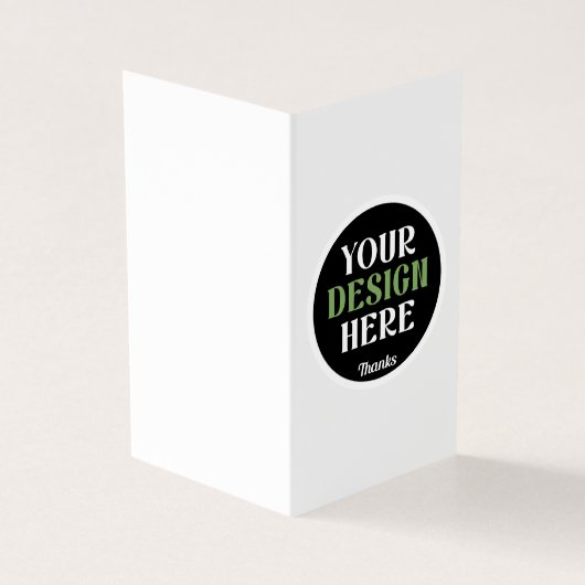 custom, unique, sleek & minimalist hershey®'s kiss visitekaartjes (Buitenkant)