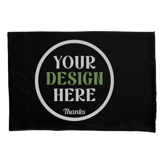 custom, unique, sleek & minimalist kussensloop (Voorkant)