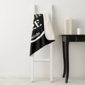 custom, unique, sleek & minimalist sherpa deken (In situ)