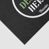 custom, unique, sleek & minimalist tissuepapier (Detail)