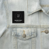 Custom Upload Bedrijf Logo Square Magnet Naamplaatje (In situ)