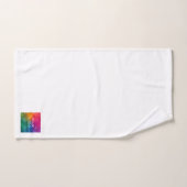 Custom Upload uw bedrijf Logo en tekst Modern Bad Handdoek (Handdoek)