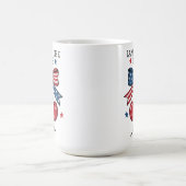 Custom USA Cherry Coquette Bow Mug pour les collèg (Centre)