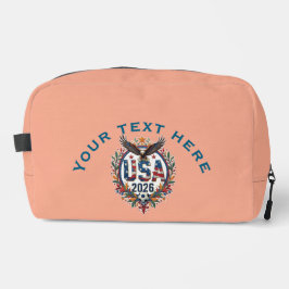 Custom USA National Soccer Team Bald Eagle Logo v2 Toilettasje
