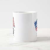 Custom USA Pap Extra Grote Beker (Voorkant)