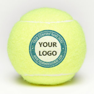 Custom Uw Bedrijf Logo en Tekst Tennisballen