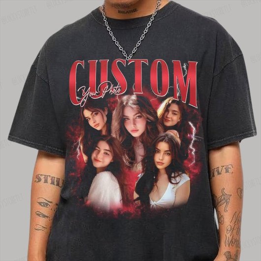 CUSTOM UW eigen Bootleg Idee Hier, bootleg T-shirt