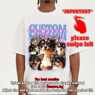 CUSTOM UW Eigen Huisdier 90s bootleg T-shirt