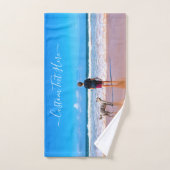 Custom Uw Huisdieren Foto Badhanddoeken met Tekst Bad Handdoek (Handdoek)