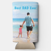 Custom Uw Papa Foto Koelbox - Beste PAPA ooit (Achterkant)