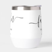 Custom Vader van de Groom Script Kalligrafie Naam (Links)