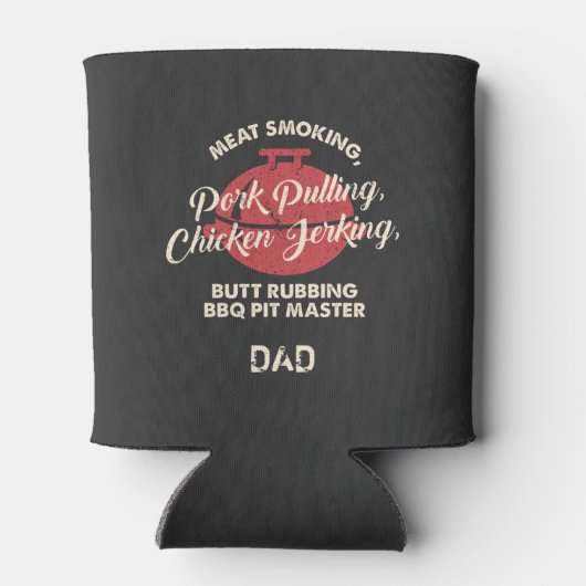 Custom Vaders Dag Vlees Roken BBQ Pit Master Pa Blikjeskoeler (Achterkant)