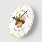 Custom VAN LIFE ADVENTURE Christelijk Ronde Klok (Hoek)