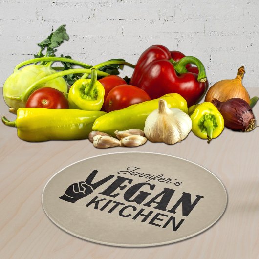 Custom Vegan Kitchen Snijplank