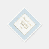 Custom Verloving CELEBRATION servetten (Hoek)