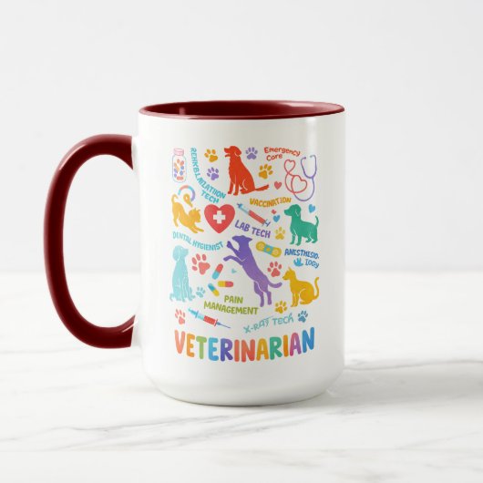 Custom Veterinarian Mug | Vet Doctor’s Day (Gauche)