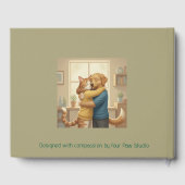 Custom Veterinary Retirement & Event Guest Book Gastenboek (Achterkant)