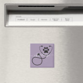 Custom Veterinary Tech Vet Assistant Magneet (Insitu (Vaatwasser))
