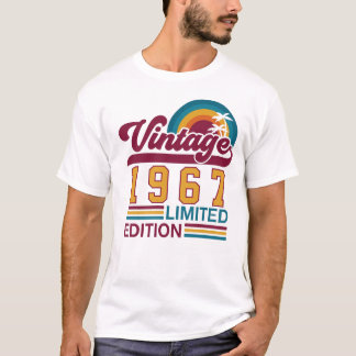 Custom Vintage Limited Edition Birth Year T-shirt