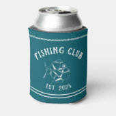 Custom Vissen Club Blikjeskoeler (Blikje Achterkant)