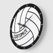 Custom Volleyball Player/Team Name or Text Sports Grote Klok (Hoek)
