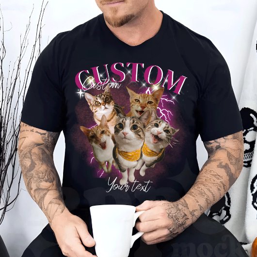 Custom Vriendin Face Bootleg Rap T-shirt