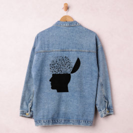 Custom Vrouwen Denim Jas (Jean Jas), Denim Denim Jacket