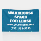 Custom Warehouse Space Lease Banner (Horizontaal)