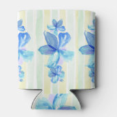 Custom Watercolor Floral Blikjeskoeler (Achterkant)