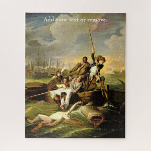 Custom, "Watson and the Shark" John Copley, 1782. Legpuzzel