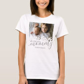 Custom We houden van je mama foto T-shirt (Voorkant)
